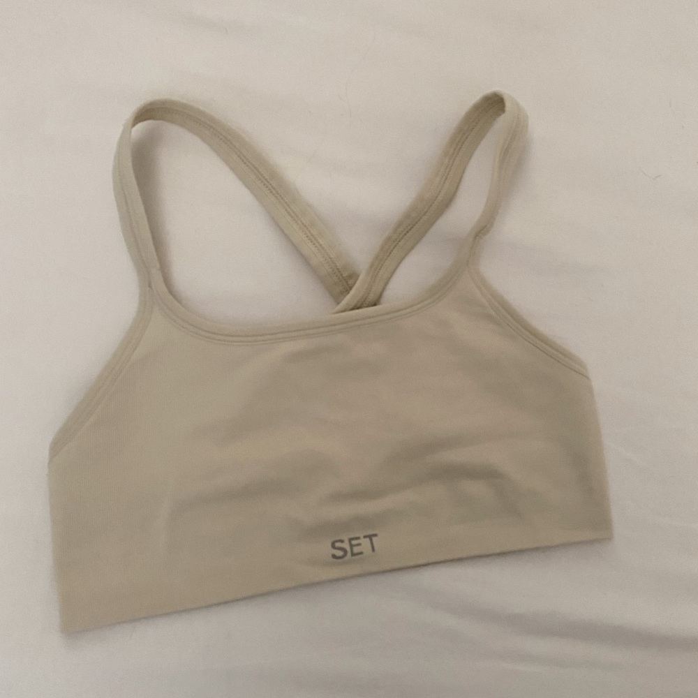 Set Active sports bra size xs WORN ONCE $28